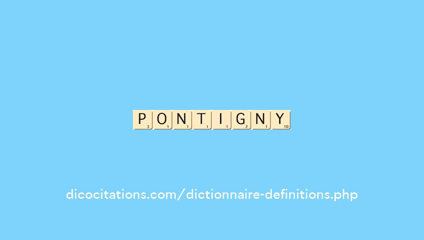 pontigny
