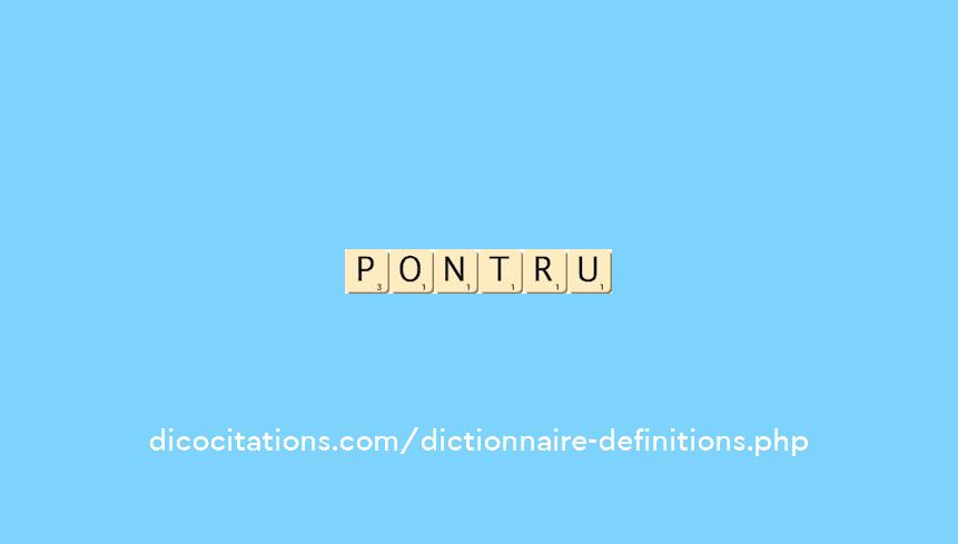 pontru
