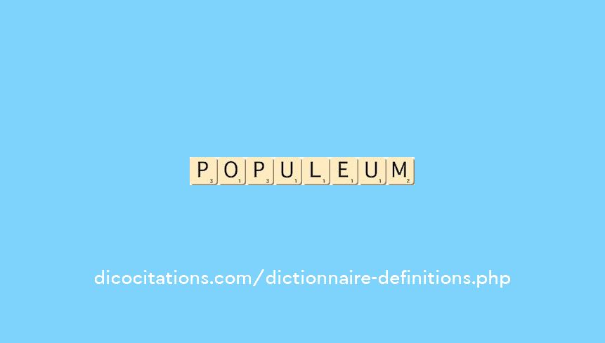 populeum