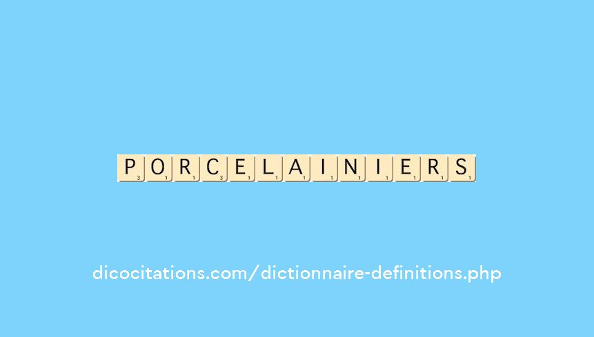 porcelainiers porcelainiers