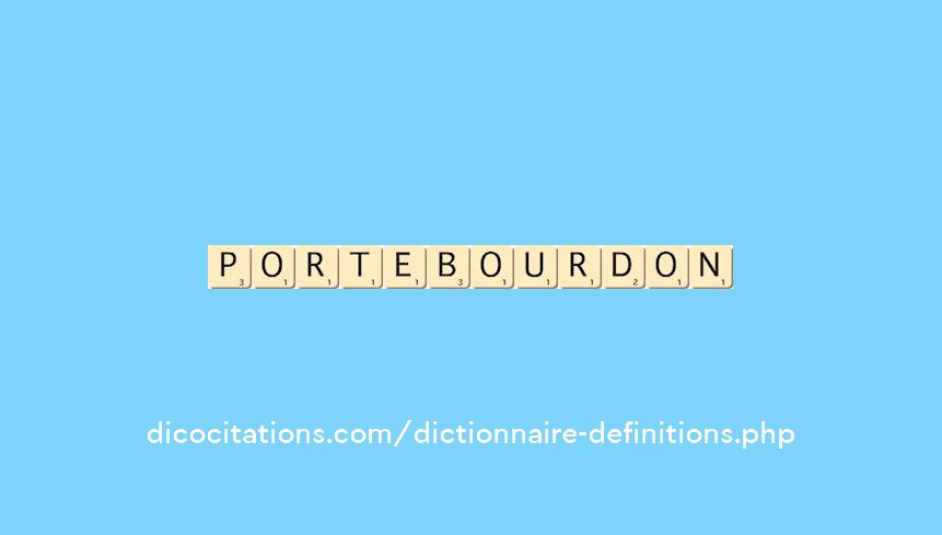 porte-bourdon