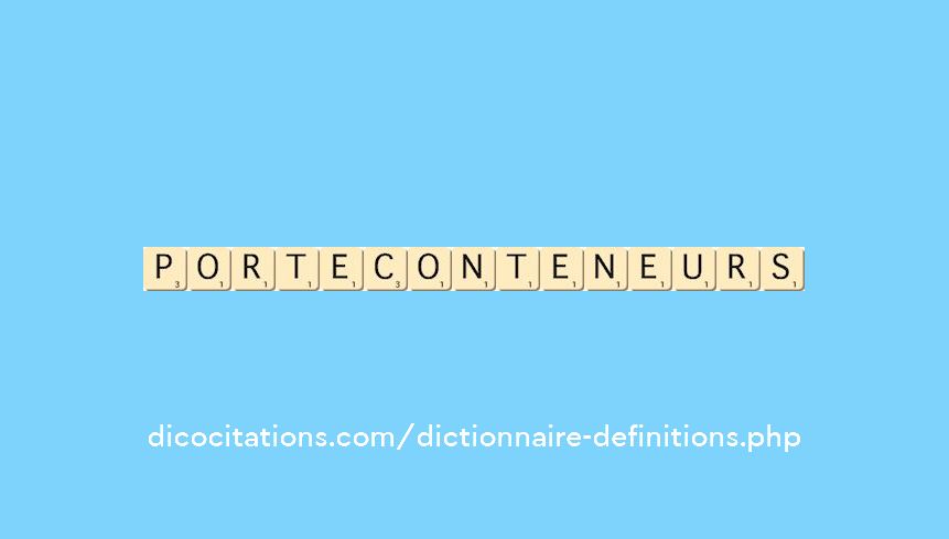 porte-conteneurs porte-conteneurs