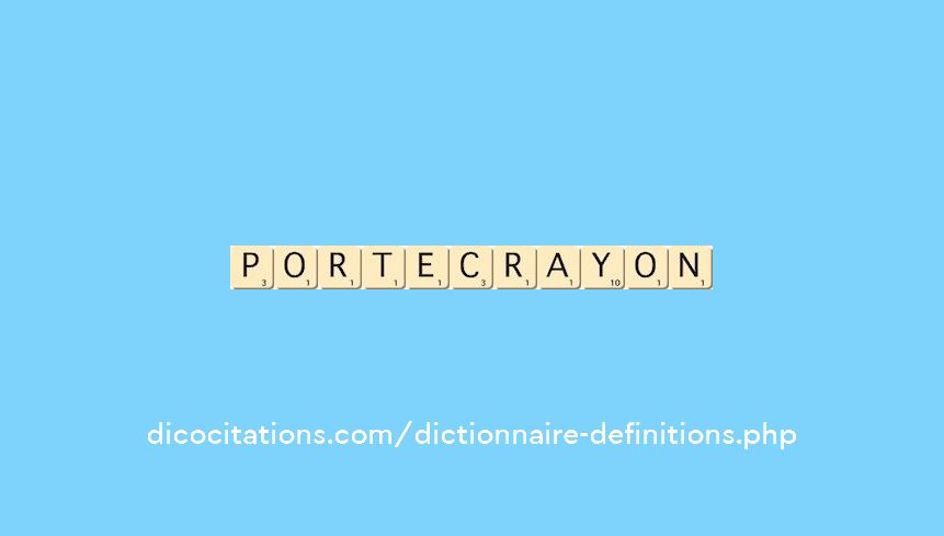 porte-crayon porte-crayon
