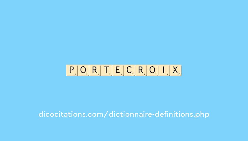 porte-croix
