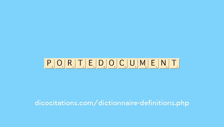 porte-document porte-document