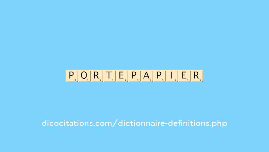 porte-papier porte-papier