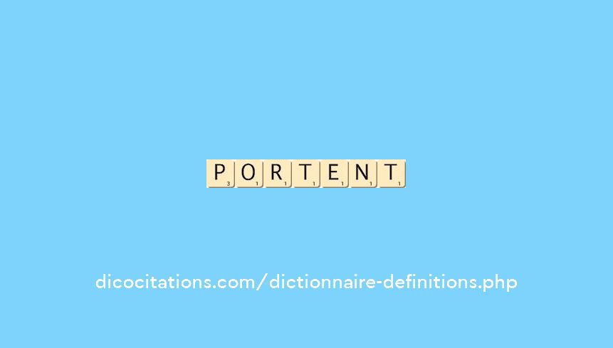 portent portent