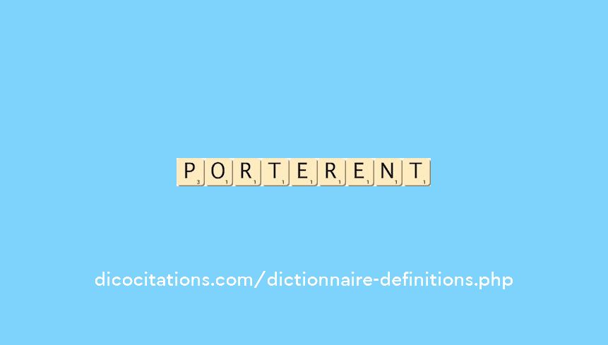 porterent porterent