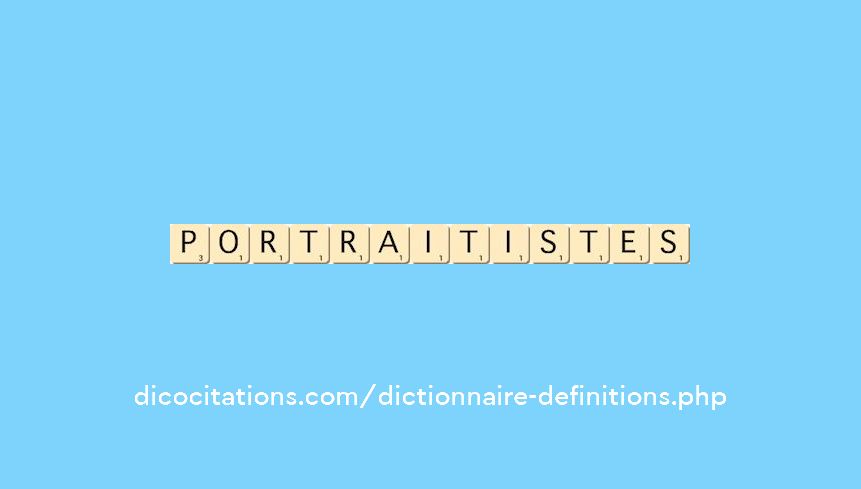 portraitistes