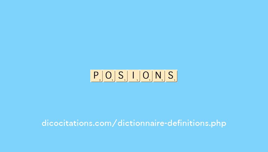 posions posions