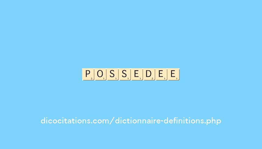 possedee possedee
