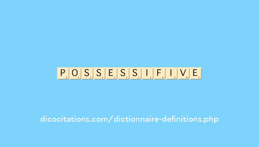 possessif--ive