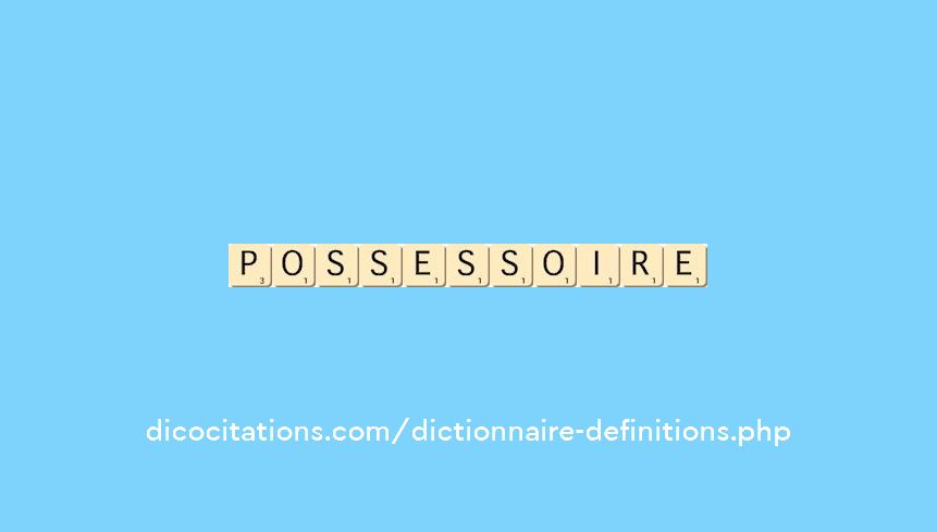 possessoire