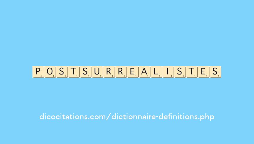 post-surrealistes