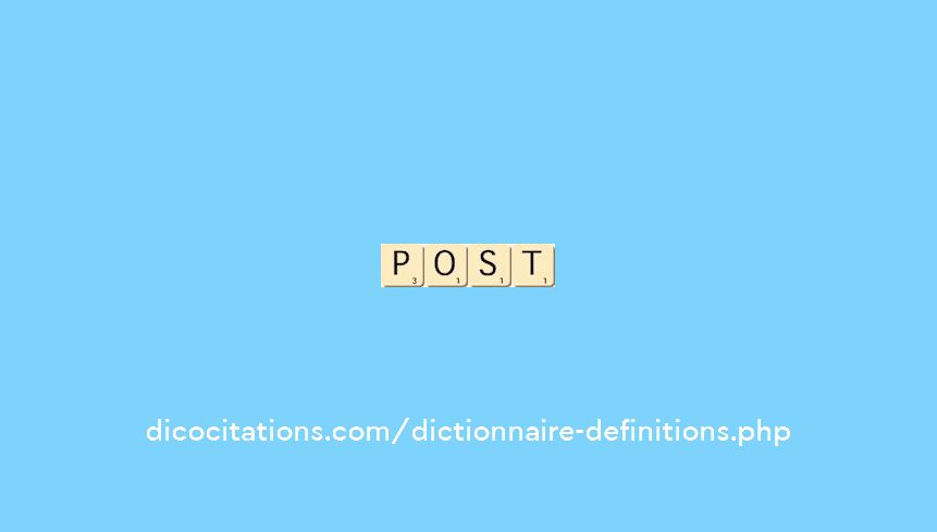 post