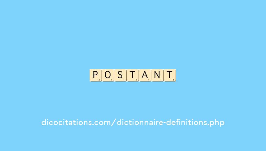 postant postant