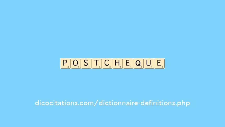 postcheque postcheque