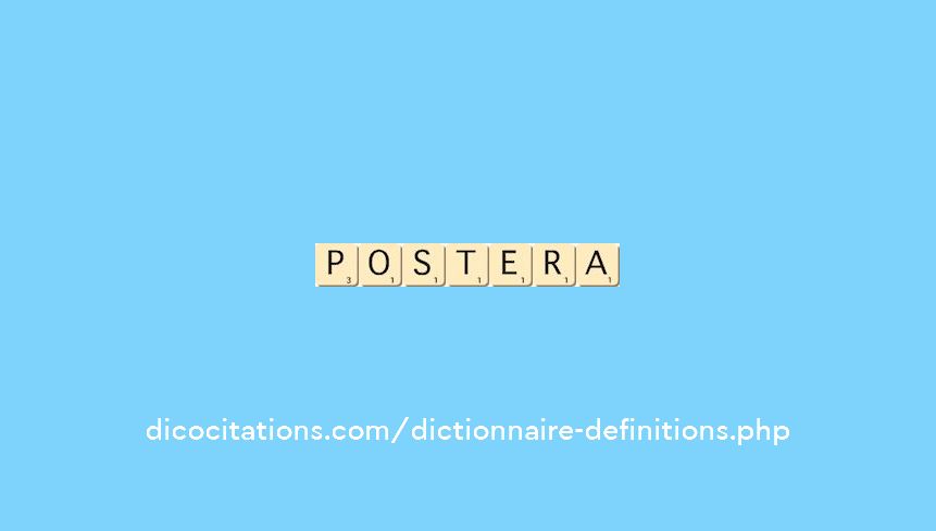 postera postera