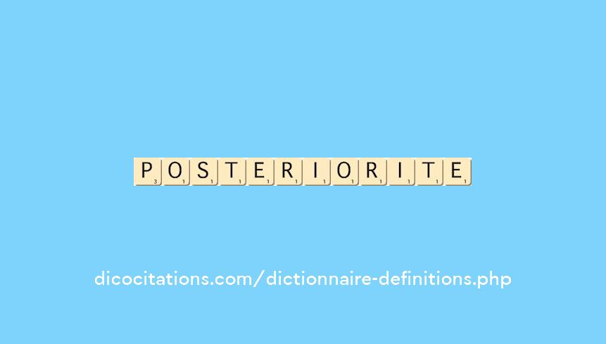 posteriorite