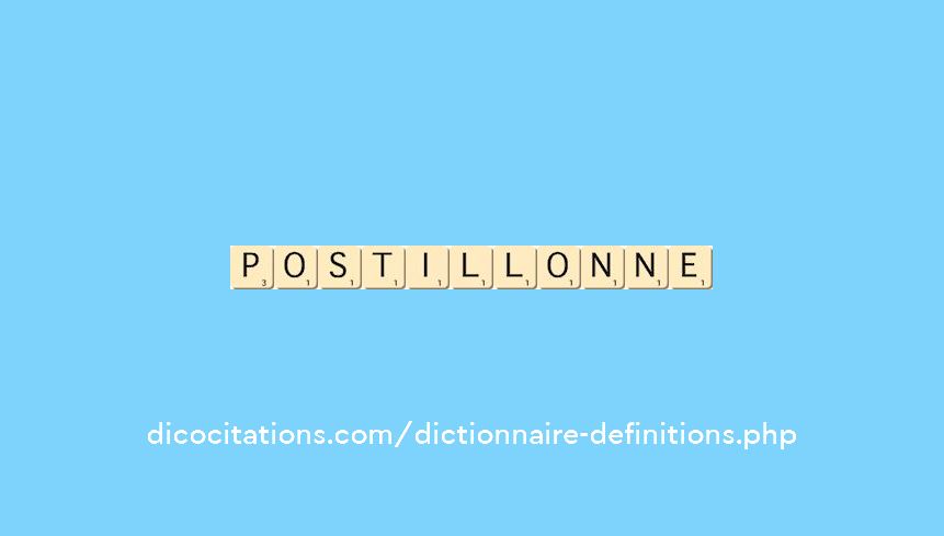 postillonne