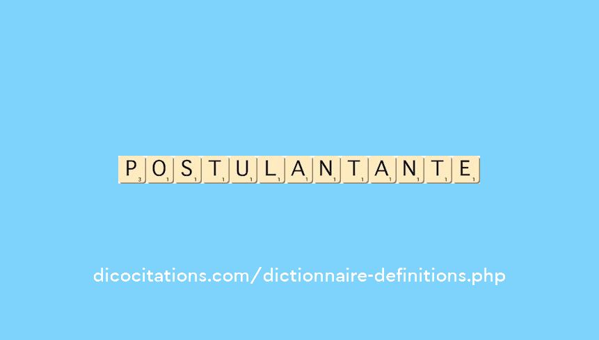 postulant--ante