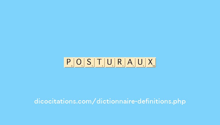 posturaux posturaux