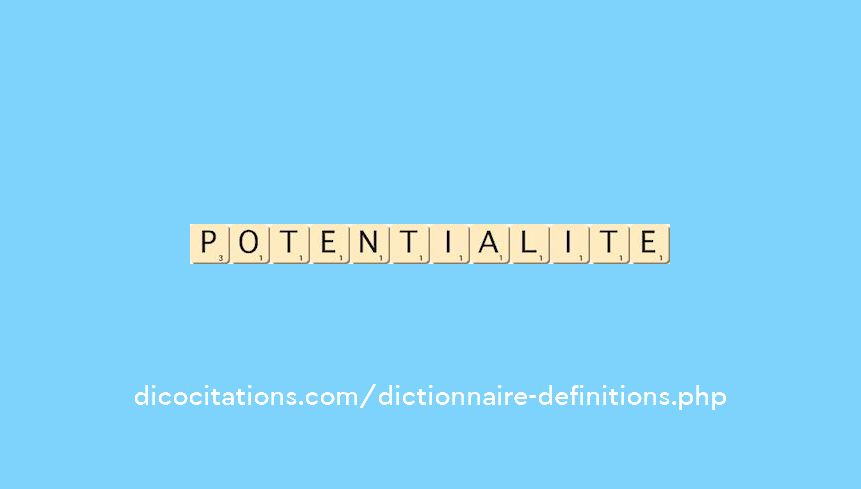 potentialite