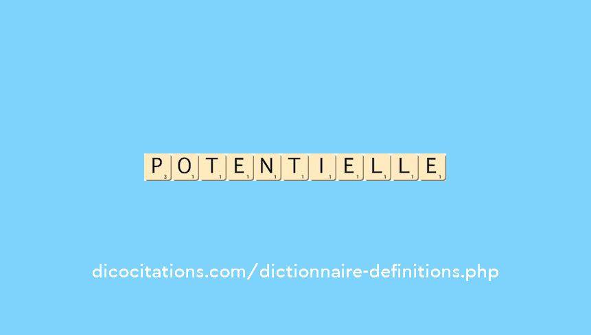 potentielle potentielle