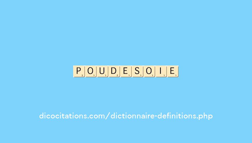pou-de-soie