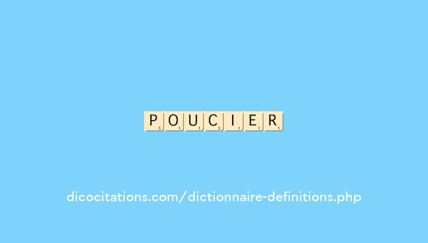 poucier