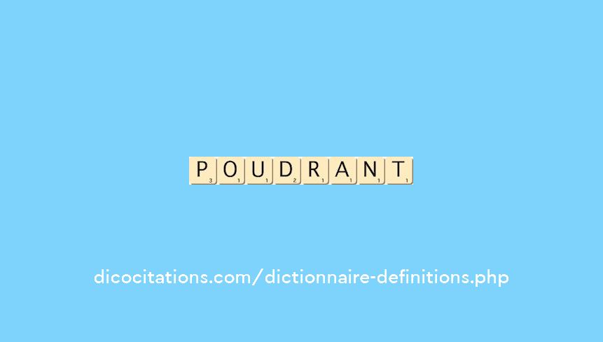 poudrant poudrant
