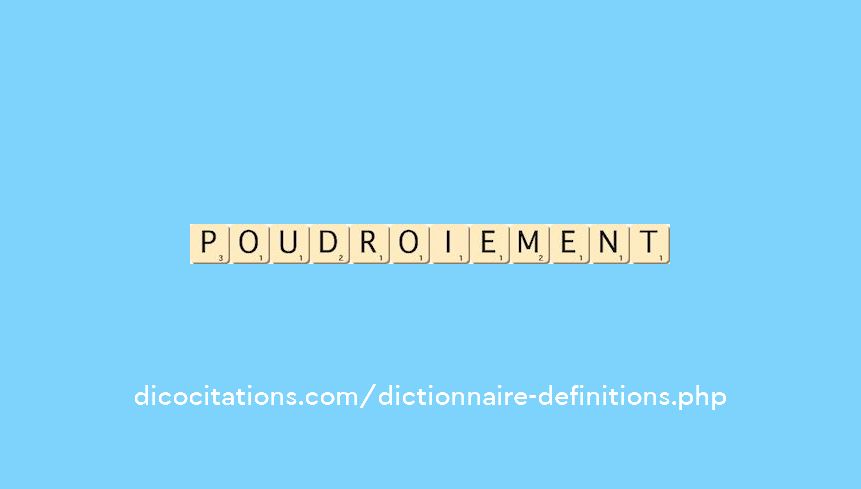 poudroiement poudroiement