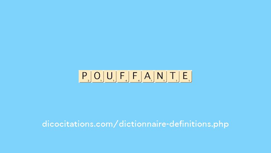pouffante