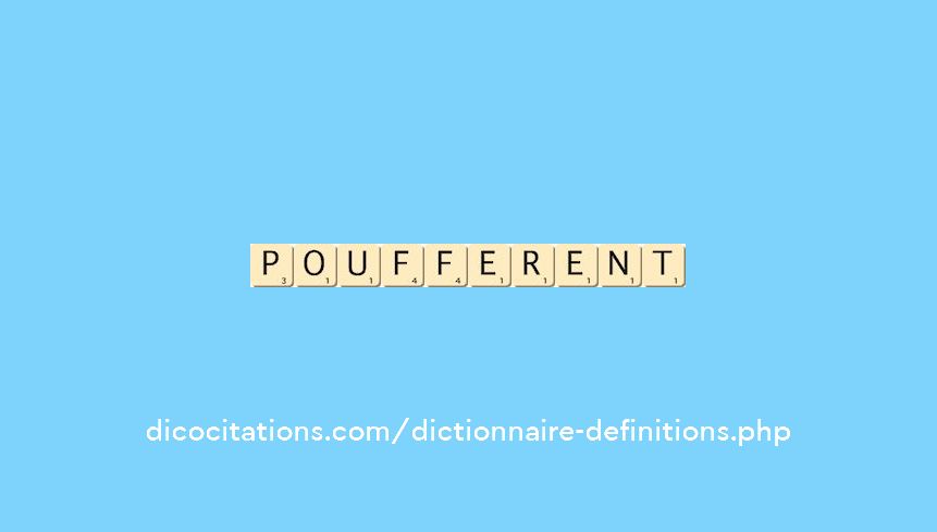 poufferent poufferent
