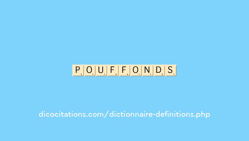pouffonds