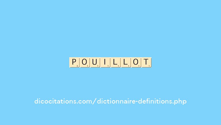 pouillot pouillot