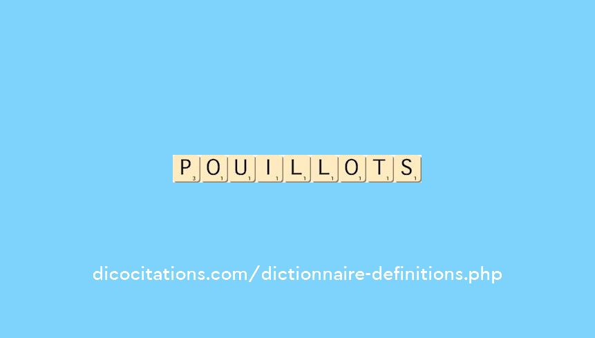 pouillots pouillots