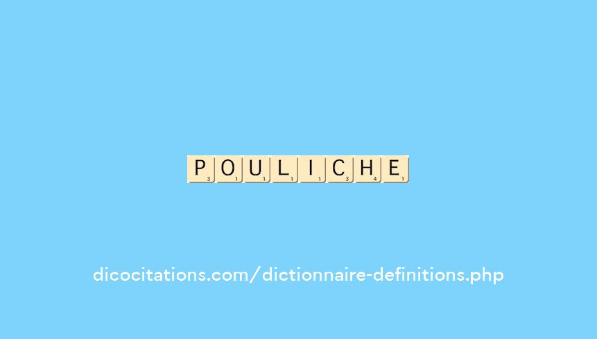 pouliche pouliche