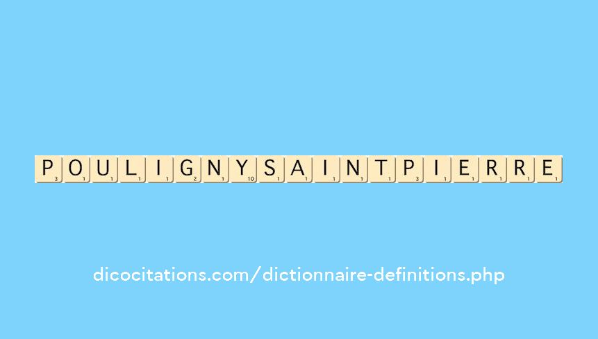 pouligny-saint-pierre