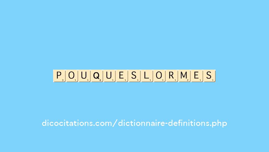 pouques-lormes