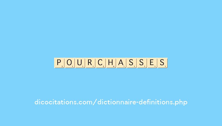 pourchasses