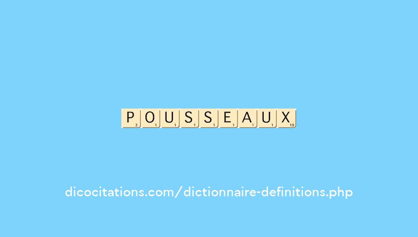 pousseaux