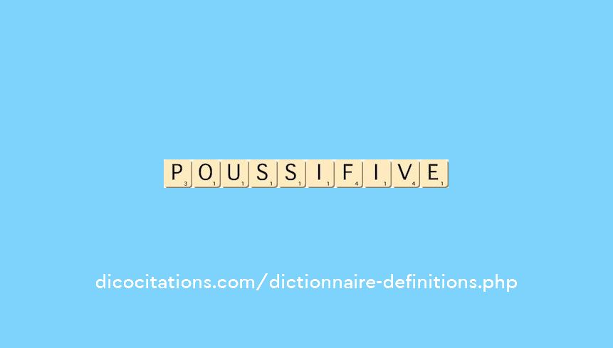poussif--ive