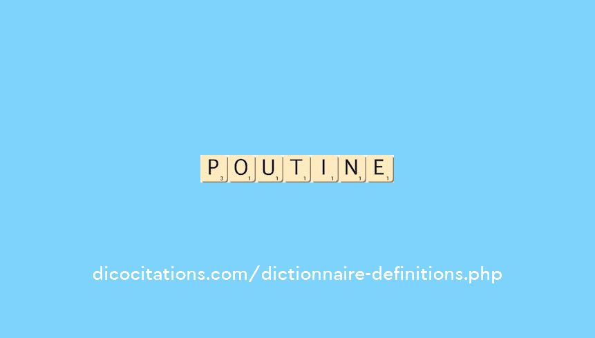 poutine poutine