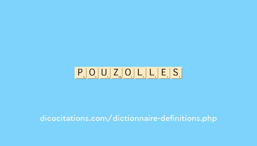 pouzolles