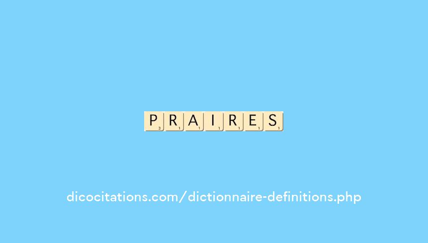 praires praires