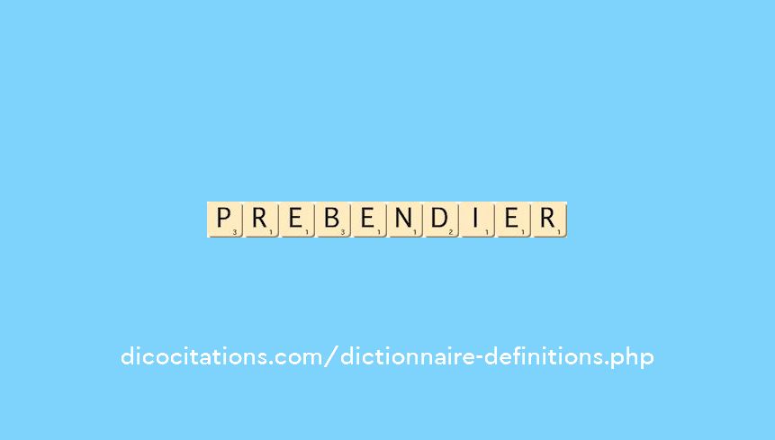 prebendier