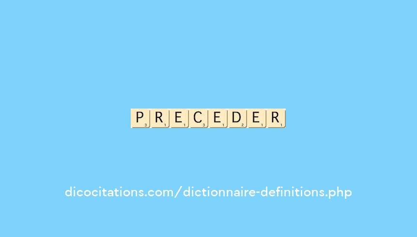 preceder