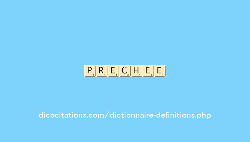 prechee prechee