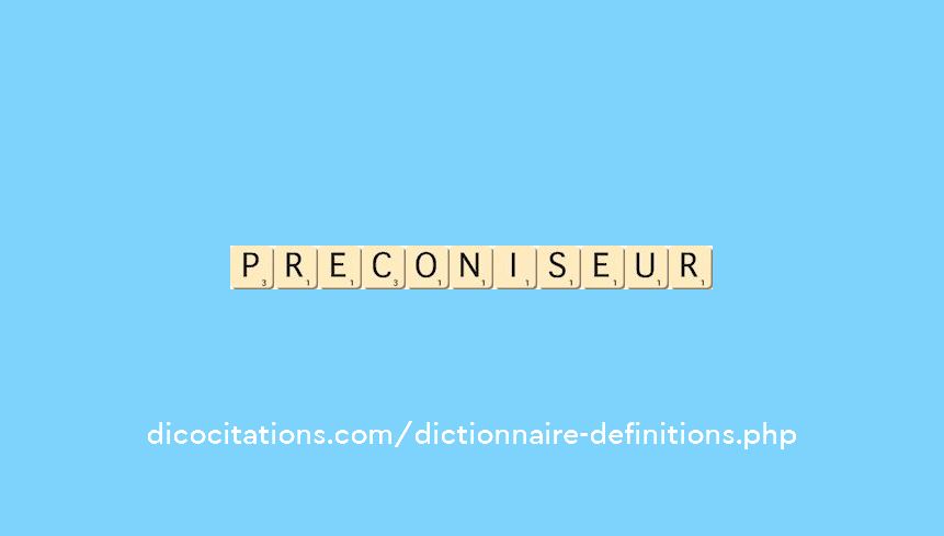 preconiseur